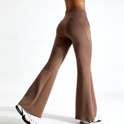 2Pcs Fashion Running Casual Skinny Flare Pants